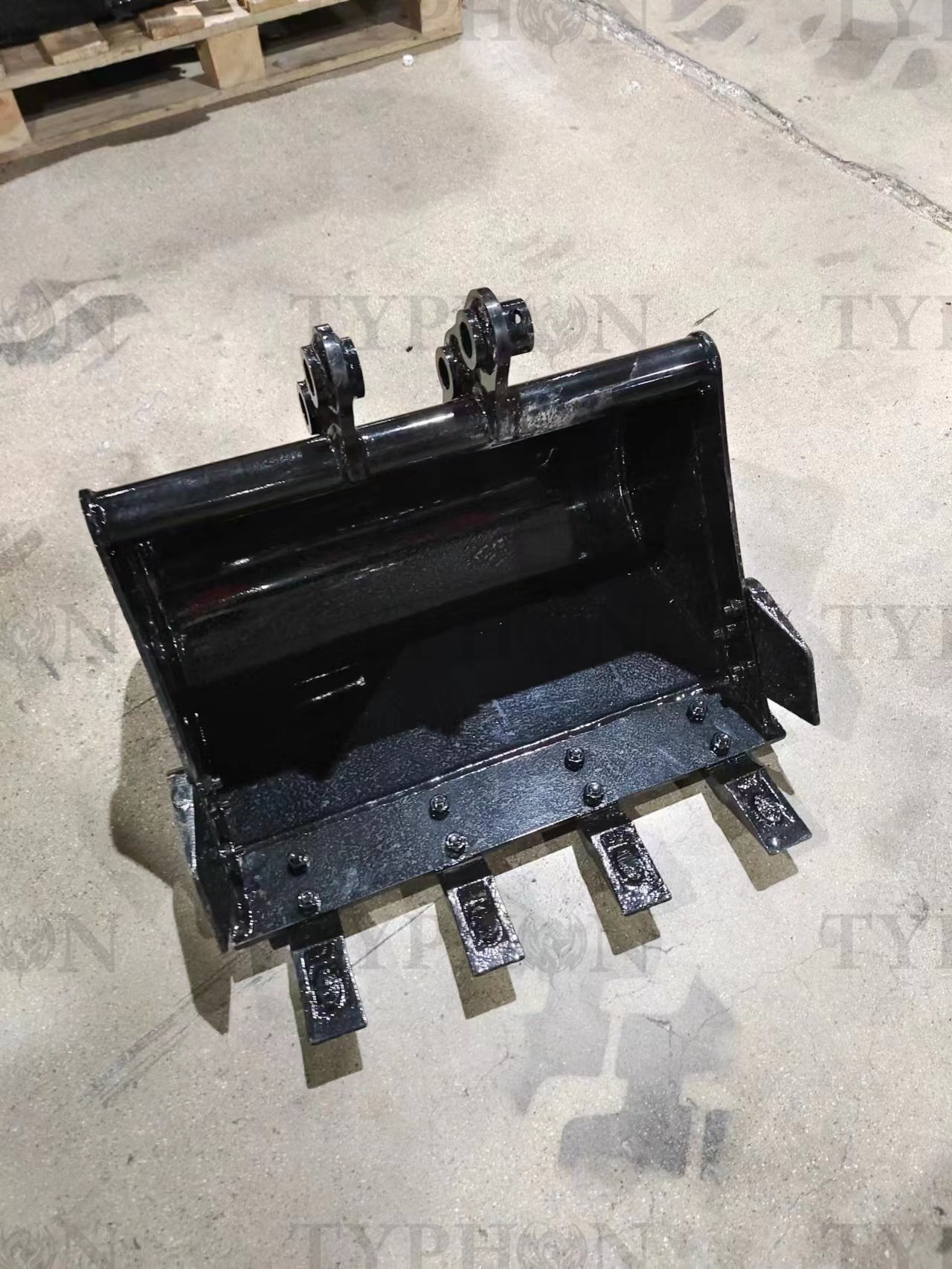 2-3.5 Ton Mini Excavator Attachment 600mm Teeth Bucket Trenching Buckets 23 inch for TERROR X2