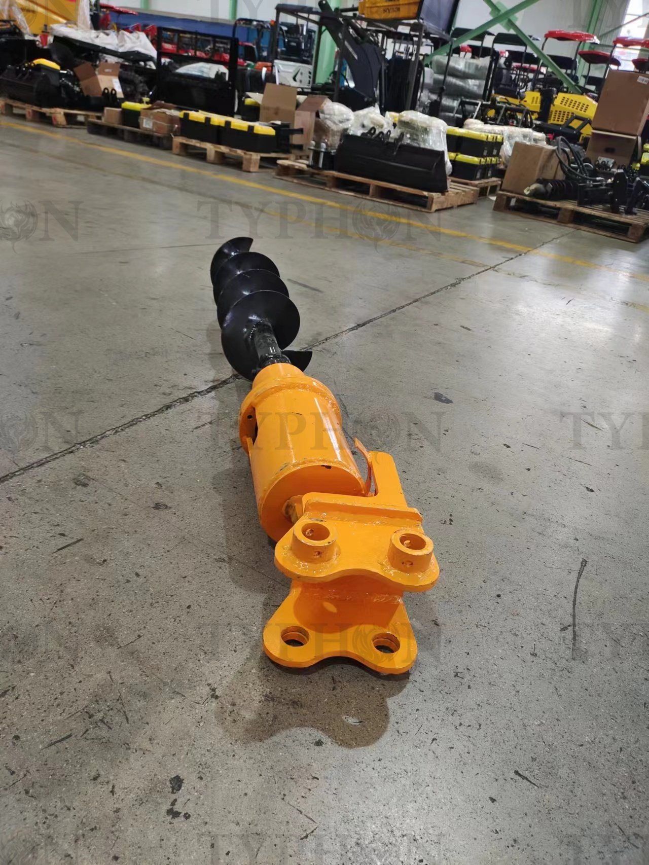 2.5 ton Excavator Attachment Hydraulic Earth Auger Post Hole Digger 8inch Diameter TERROR X2 PRO