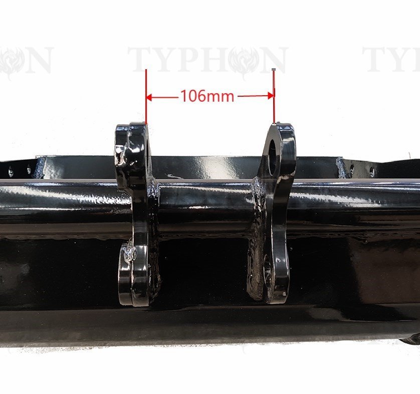 2ton Excavator Attachment 1000mm Rock Bucket Heavy Duty Trenching Bucket 39 inch TERROR X2 PRO