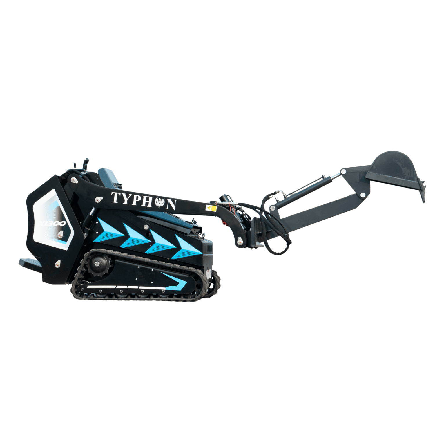 TYPHON Digger Attachment for Mini Skid Steer STOMP X1300 & STOMP 509