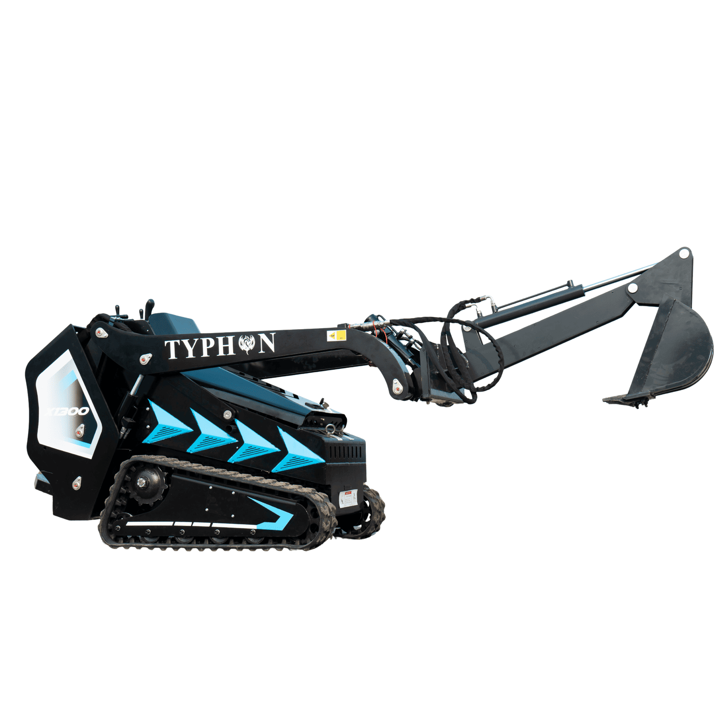 TYPHON Digger Attachment for Mini Skid Steer STOMP X1300 & STOMP 509