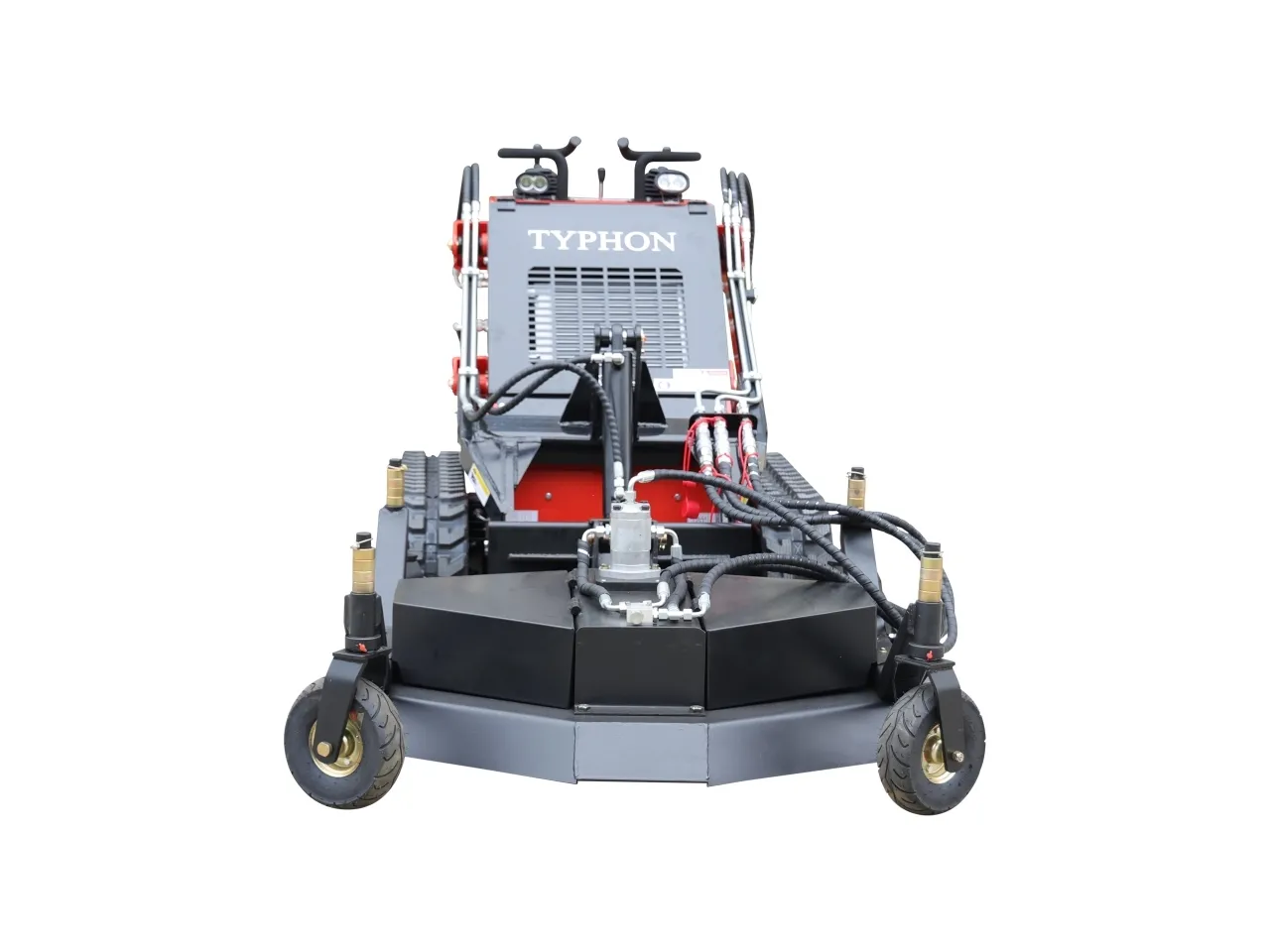 Skid Steer Loader Lawn Mower Attachment USA