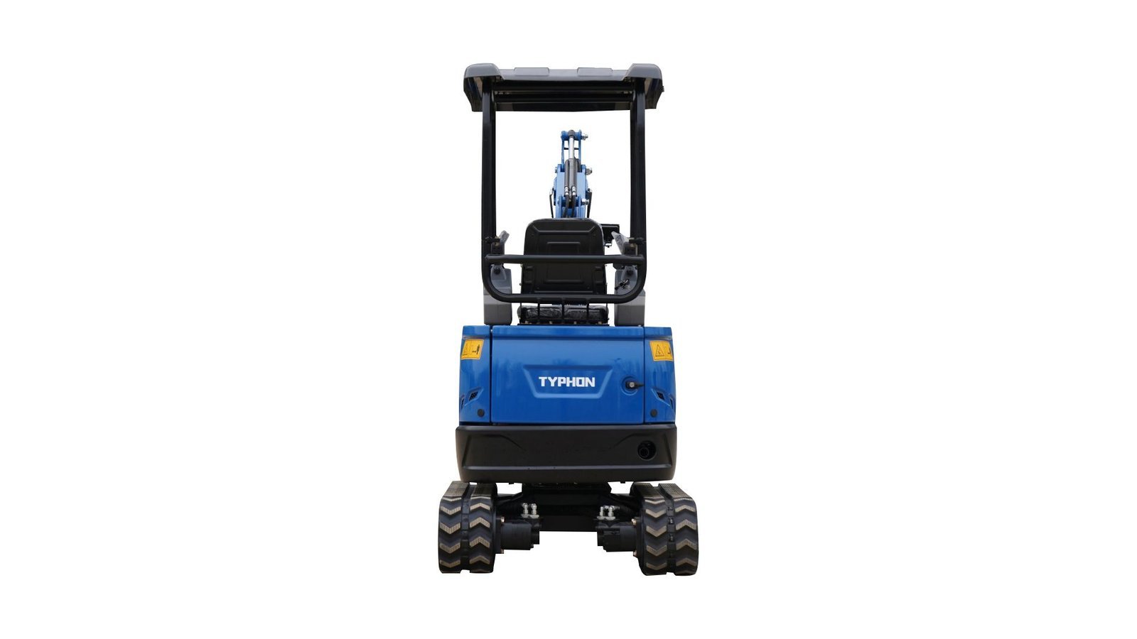 2025 3800 lb TYPHON TERROR XVII Mini Excavator Rubber Track with Kubota D902 Diesel Engine USA