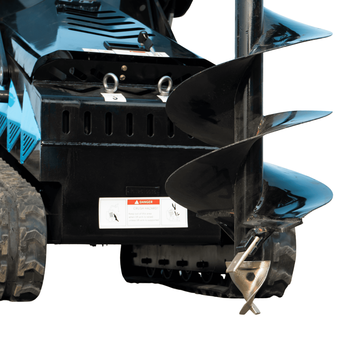 TYPHON STOMP X1300 & STOMP 509 Mini Skid Steer Auger Attachment 200mm Hydraulic