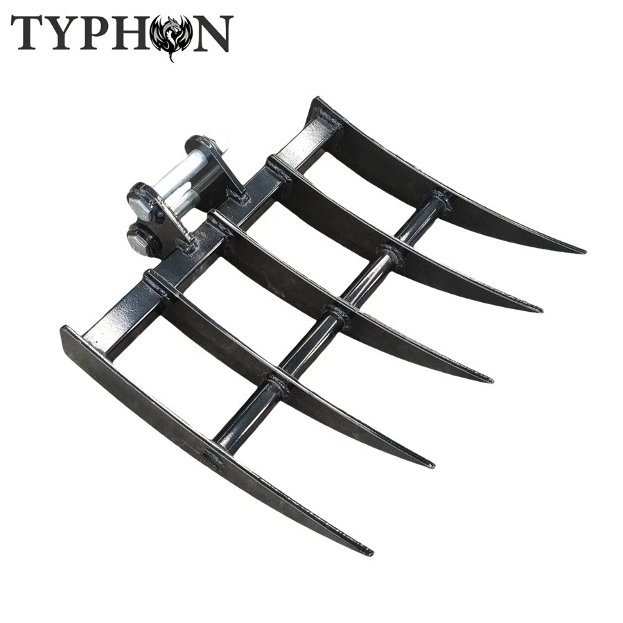 10-in-1 Mini Excavator Attachment Bundle Essential Tools Combo Kit for Worksites