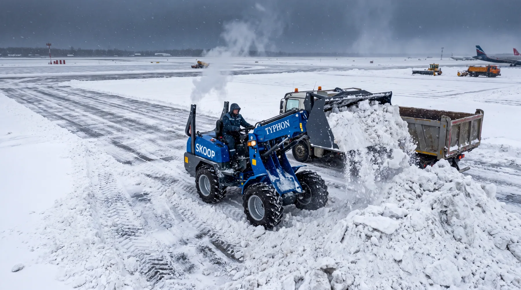 Why Wheel Loaders Are Essential for Large Scale Snow Removal