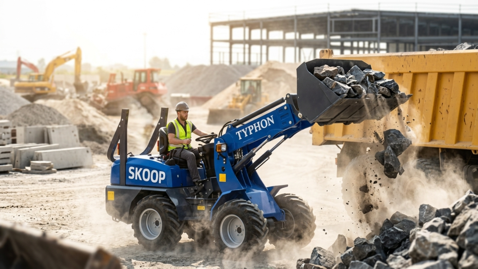 How Wheel Loaders Improve Productivity on Construction Sites