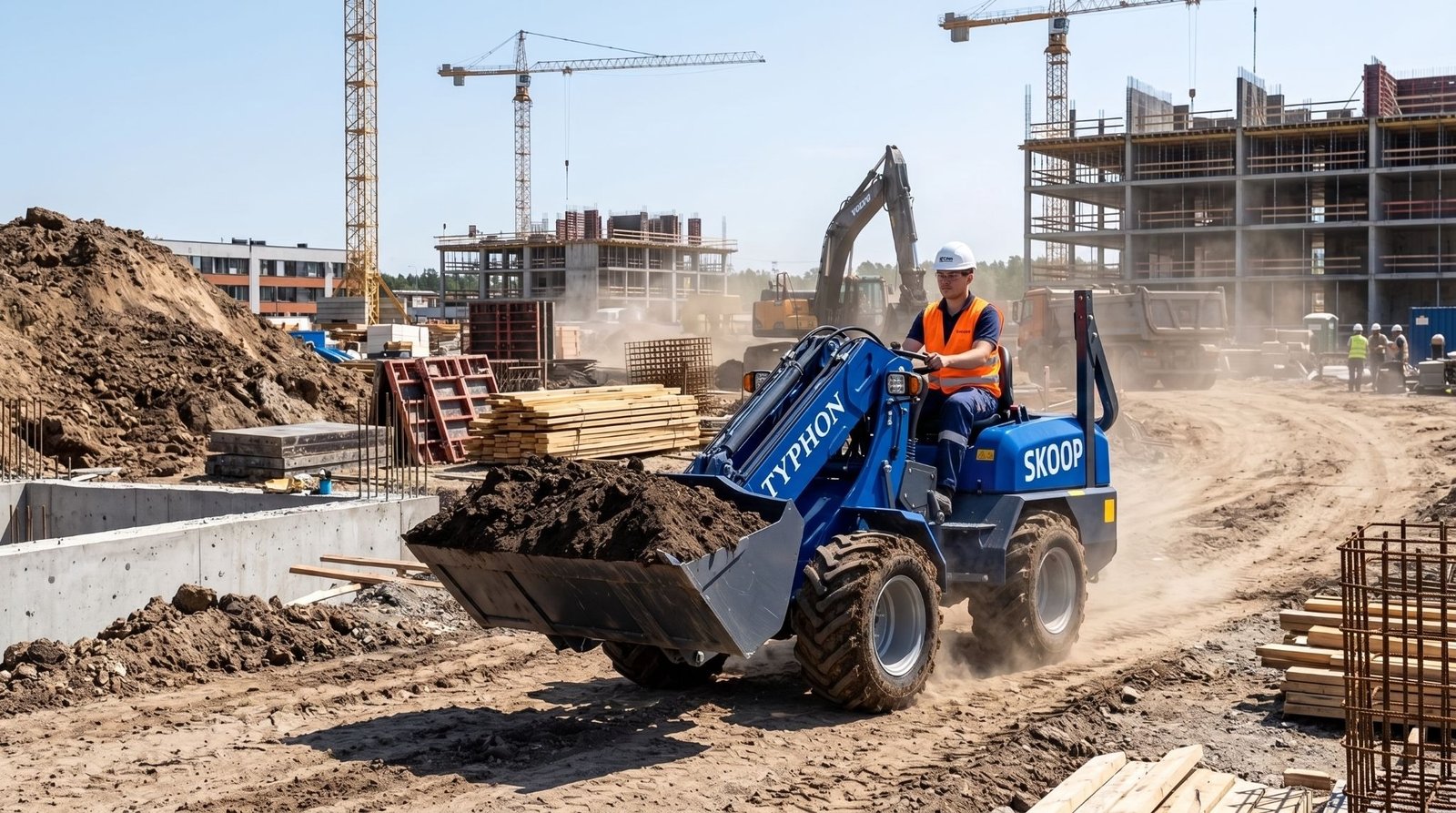 How Wheel Loader Bucket Profiles Improve Material Retention