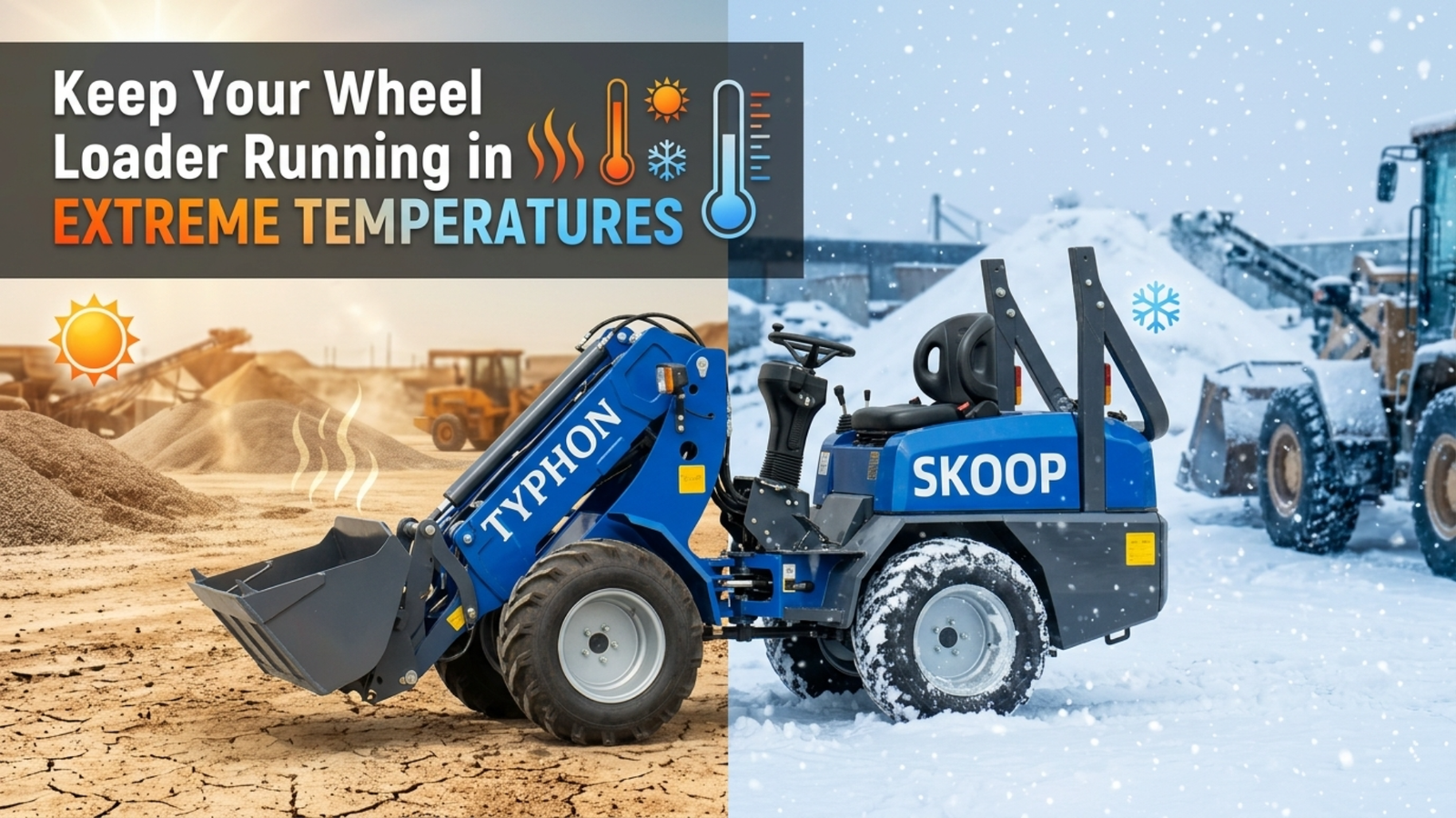 5 Essential Wheel Loader Maintenance Tips for Extreme Temperatures