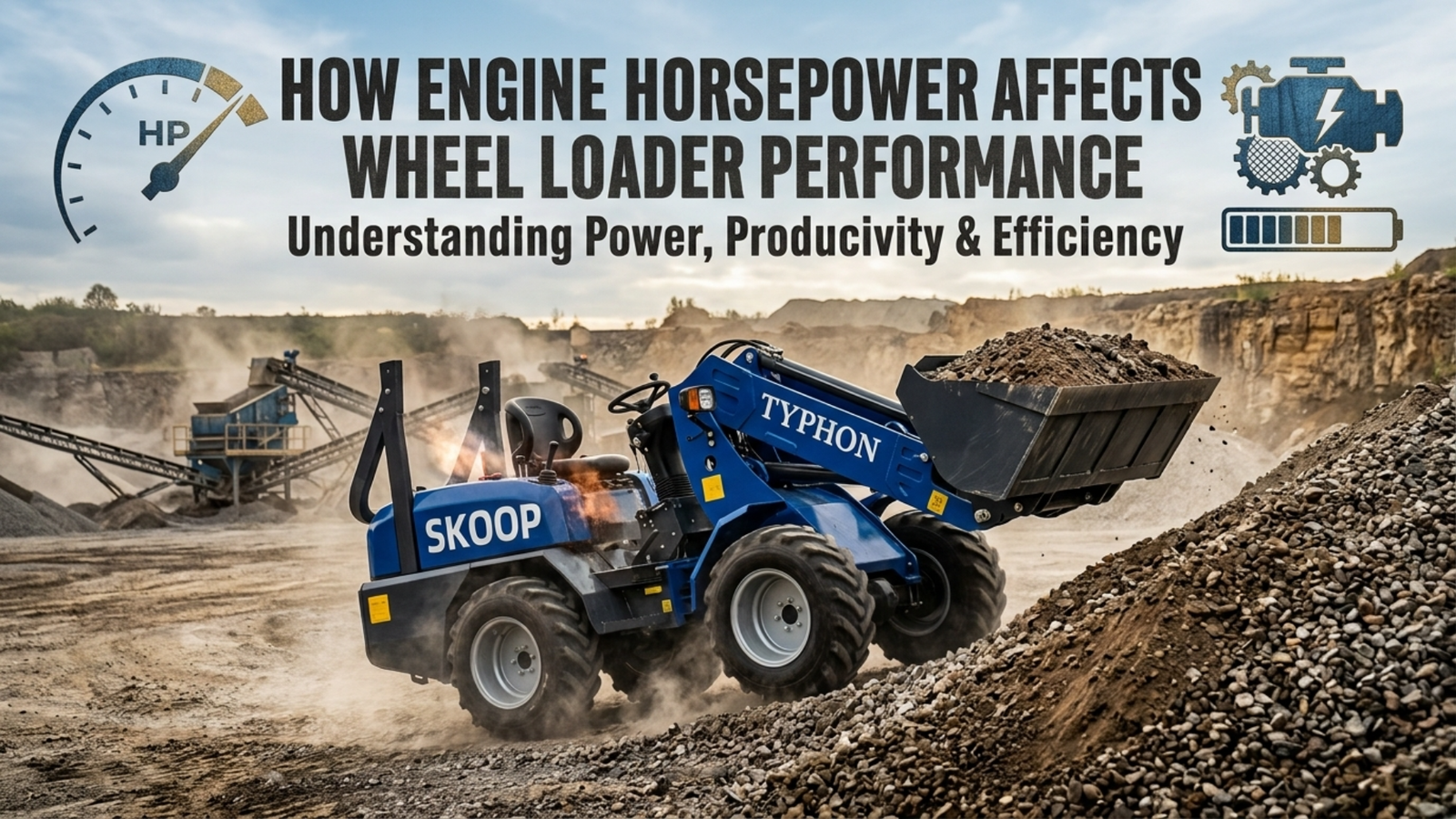 Wheel Loader Engine Horsepower