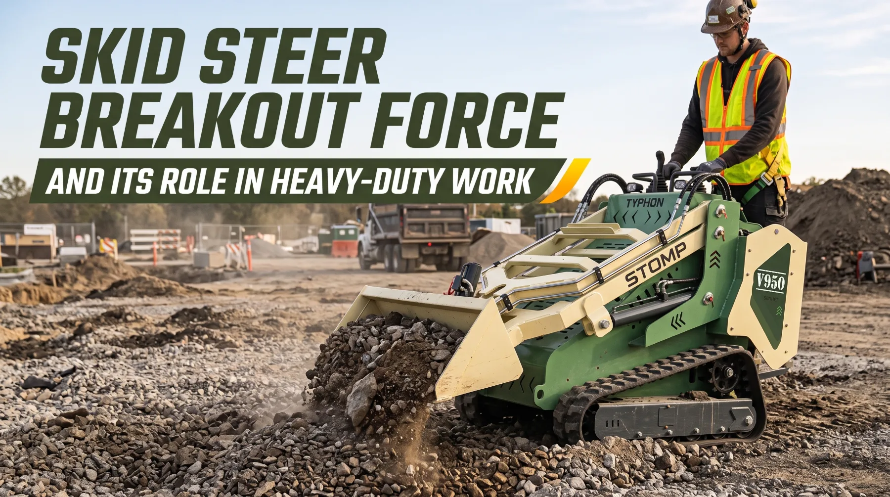 Skid Steer Breakout Force and Its Role in Heavy-Duty Work